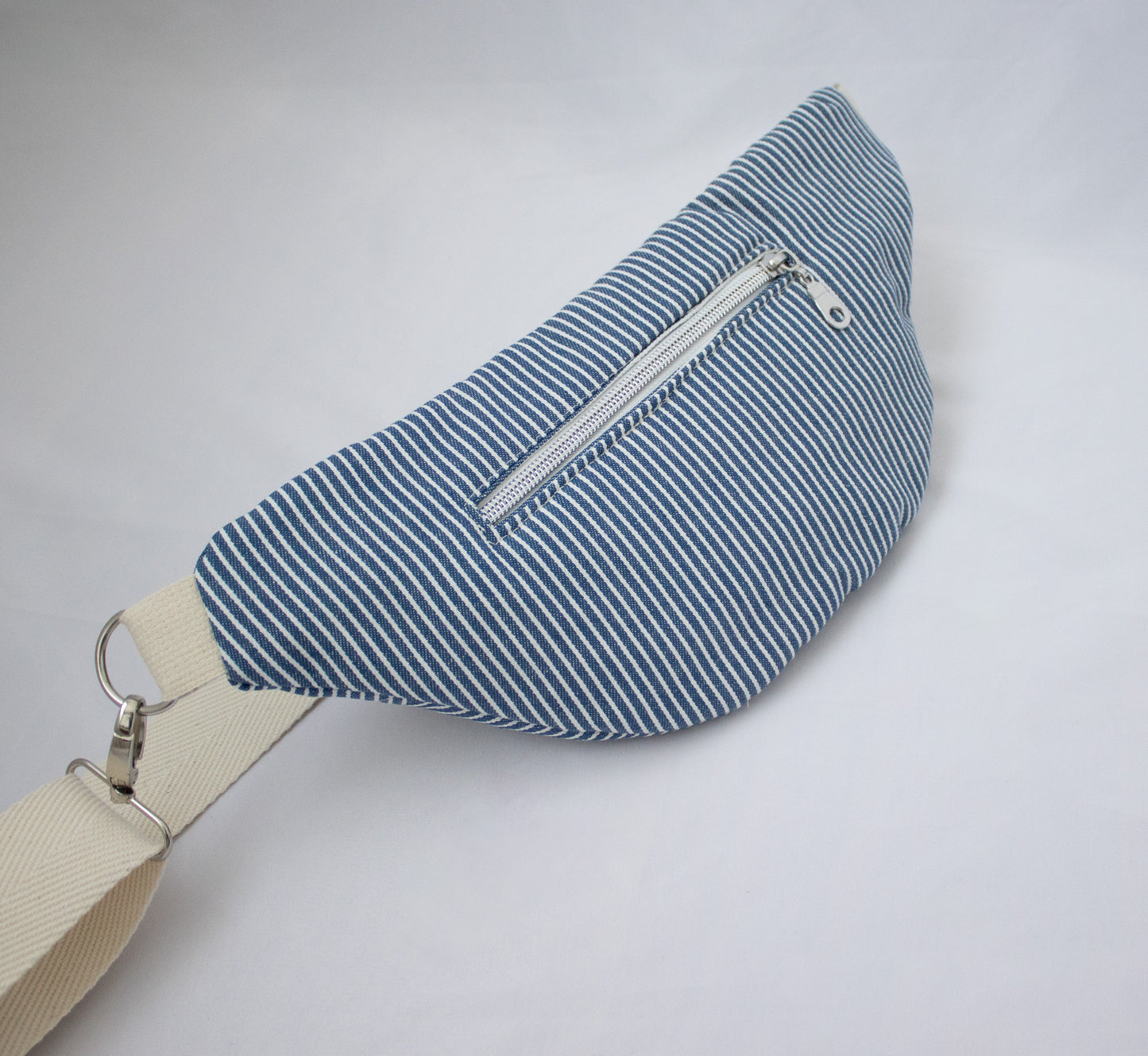 SARAH DENIM STRIPES | CROSSBODY BAUMWOLLE