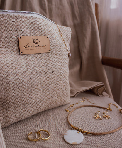 CHIARA | POUCH BAUMWOLLE & JUTE
