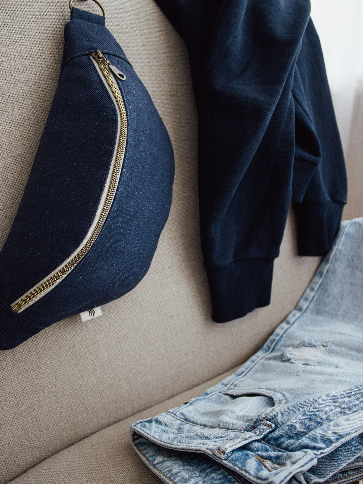 SARAH DENIM | CROSSBODY BAUMWOLLE