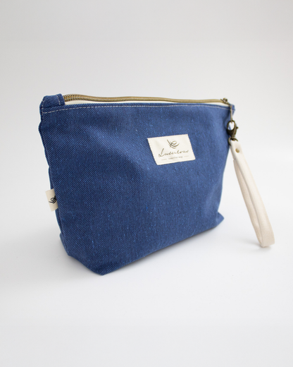 DENIM | POUCH RECYCELTE BAUMWOLLE