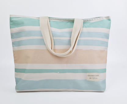 CALA AQCUA | STRANDTASCHE AUS CANVAS